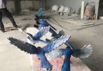 園林飛鳥銅雕廠家 青銅動物銅雕