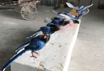 城市飛鳥銅雕廠家 黃銅動物銅雕