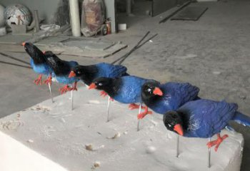 抽象飛鳥銅雕廠家 辦公室動物銅雕