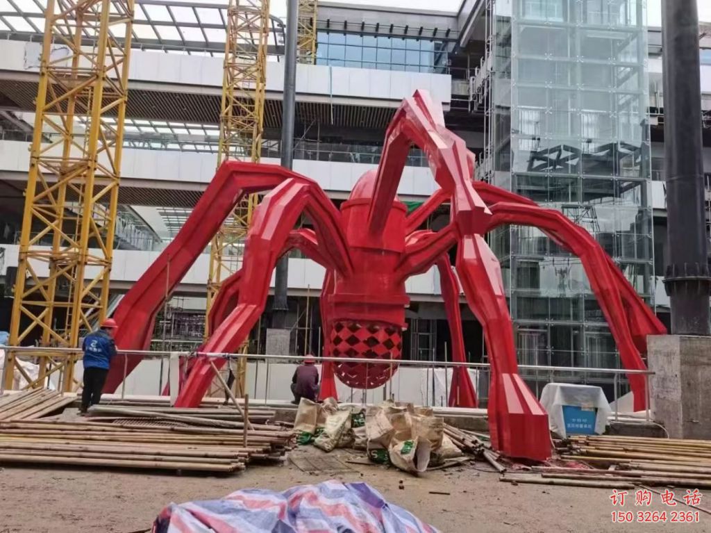 城市蜘蛛銅雕廠家 黃銅動(dòng)物銅雕