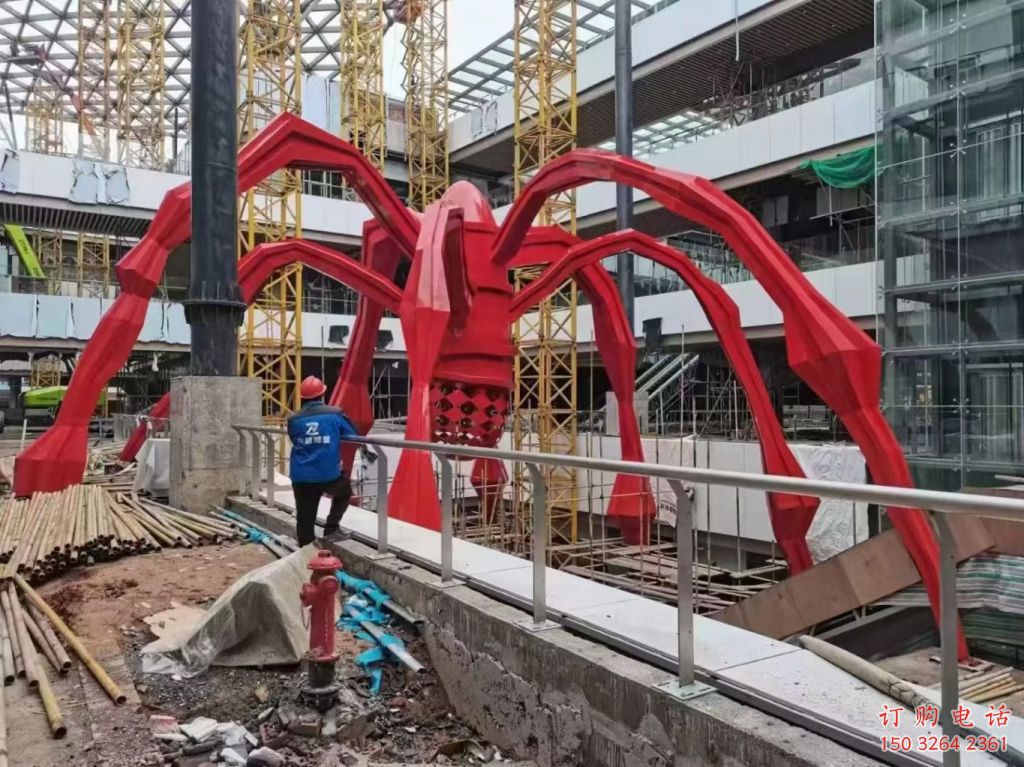 仿古蜘蛛銅雕廠家 彩繪動(dòng)物銅雕