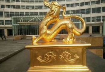 街頭白虎銅雕廠家 城市動(dòng)物銅雕