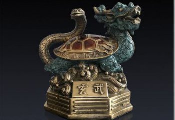 玄武銅雕廠家 黃銅動物銅雕