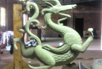 青銅青龍銅雕廠家 公園動(dòng)物銅雕