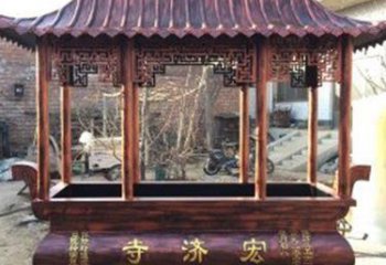 園林香爐銅雕廠家 青銅工藝品銅雕