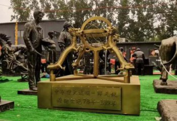 渾天儀銅雕廠家 抽象工藝品銅雕