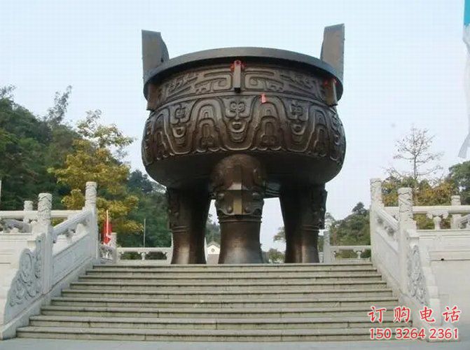 別墅銅鼎銅雕廠(chǎng)家 公園工藝品銅雕