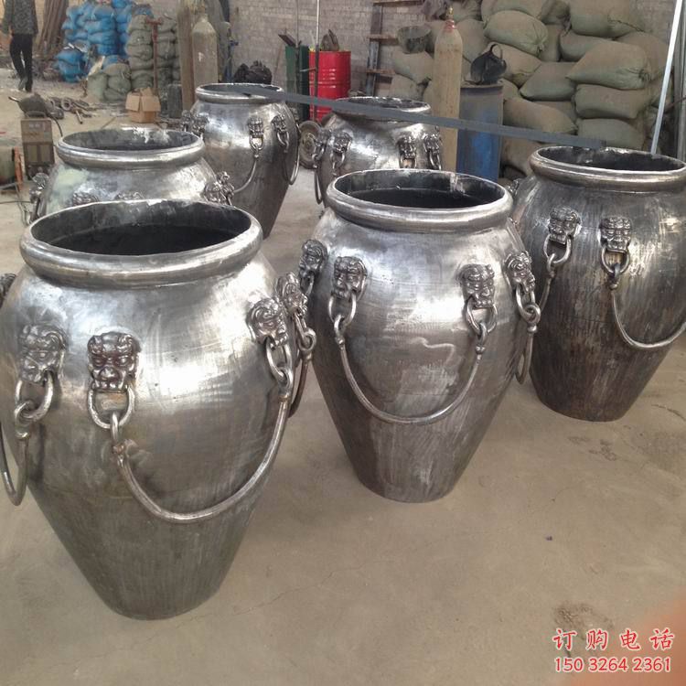 黃銅缸銅雕廠家 仿古工藝品銅雕