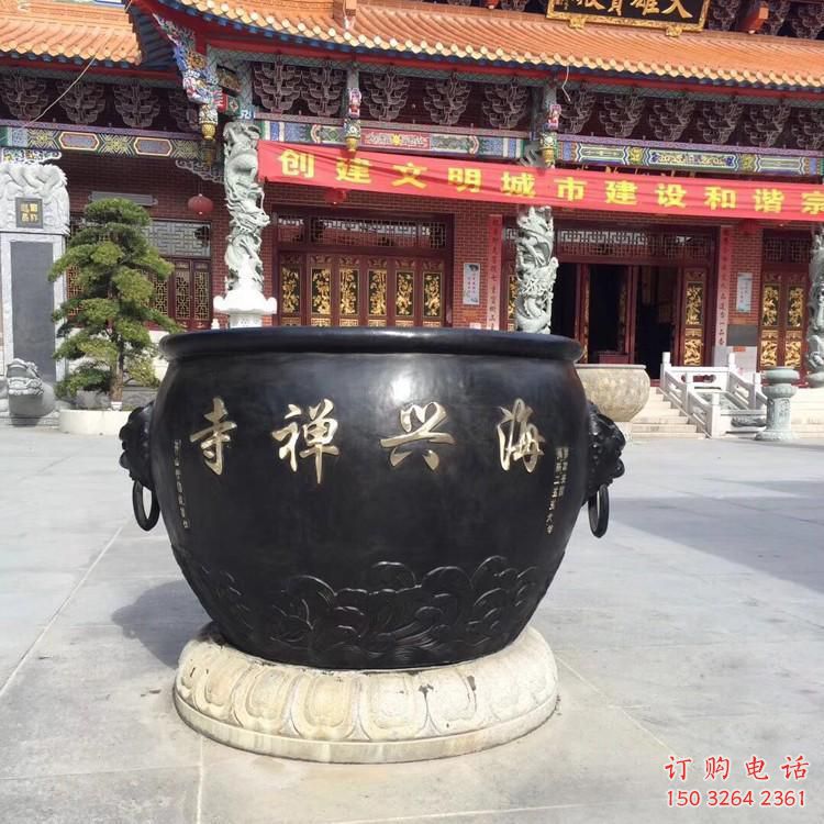 青銅缸銅雕廠家 公園工藝品銅雕