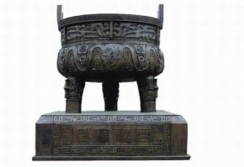 園林銅鼎銅雕廠家 青銅工藝品銅雕