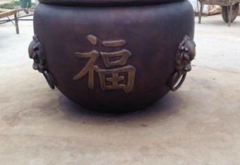 園林缸銅雕廠家 青銅工藝品銅雕