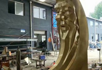 黃銅月亮銅雕廠家 仿古工藝品銅雕