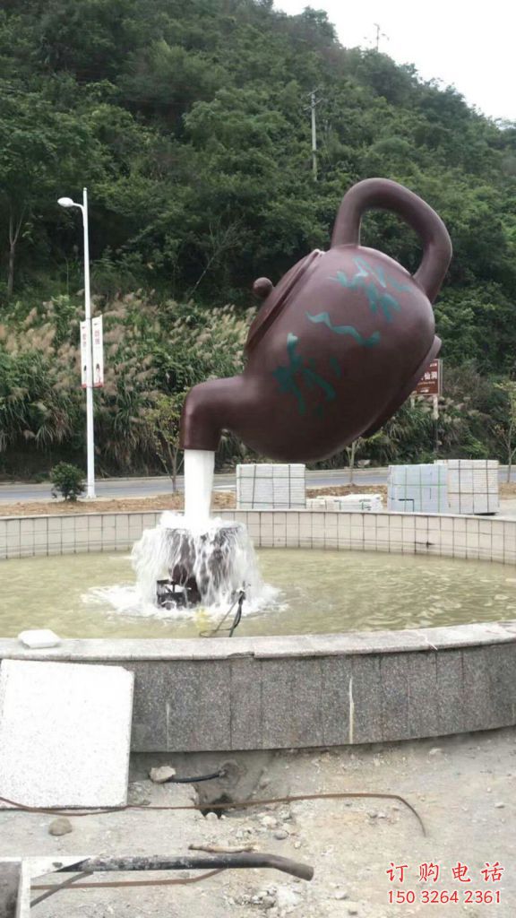 茶壺銅雕廠家 抽象工藝品銅雕
