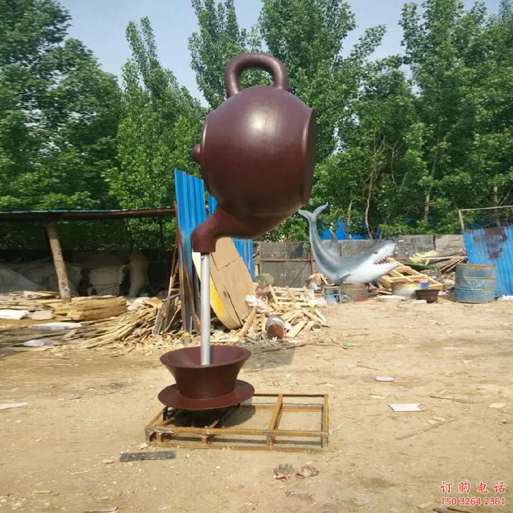 青銅水壺銅雕廠家 公園工藝品銅雕