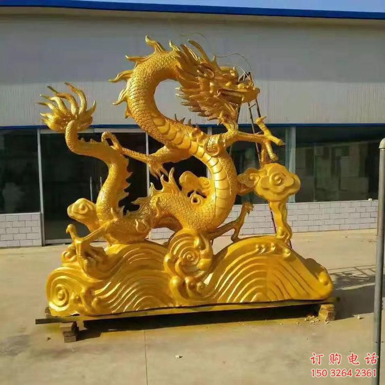 黃銅龍鳳銅雕廠家 仿古工藝品銅雕