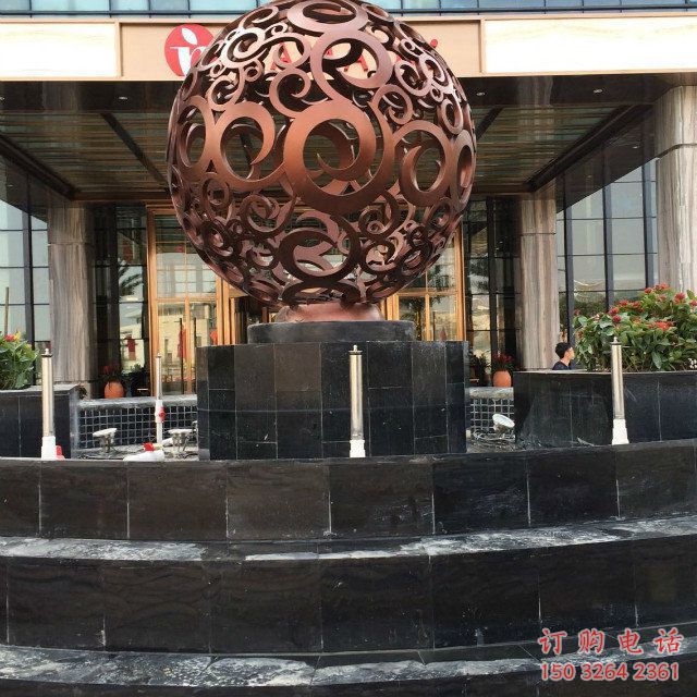 別墅圓球銅雕廠家 公園工藝品銅雕