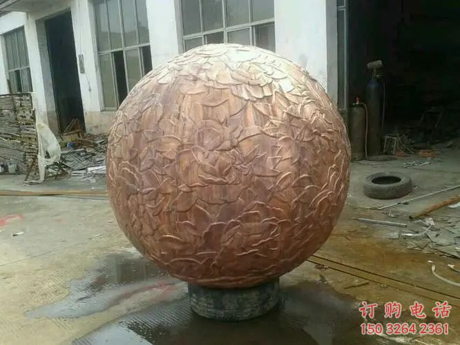 圓球銅雕廠家 抽象工藝品銅雕