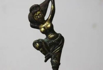 紫銅琵琶銅雕廠家 仿古工藝品銅雕