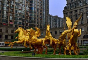 紫銅阿波羅銅雕廠家 仿古工藝品銅雕
