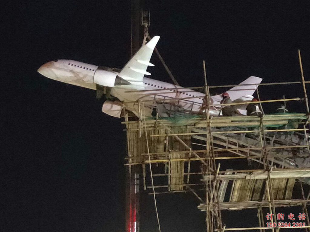 公園飛機(jī)銅雕廠家 街頭工藝品銅雕