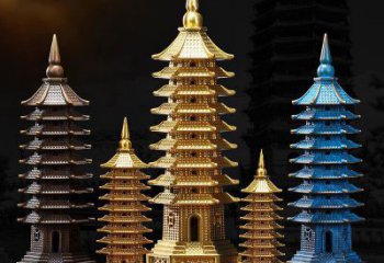 公園塔銅雕廠家 街頭工藝品銅雕