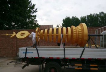 塔銅雕廠家 抽象工藝品銅雕