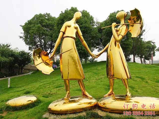 廣場雨傘銅雕廠家 青銅工藝品銅雕
