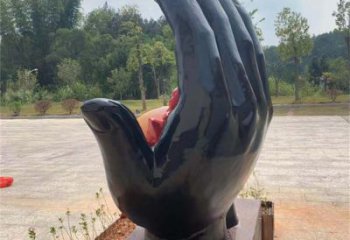 廣場(chǎng)手掌銅雕廠家 青銅工藝品銅雕