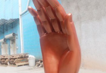 黃銅手掌銅雕廠家 仿古工藝品銅雕