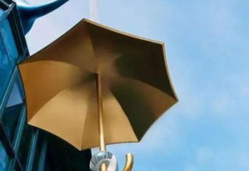 仿古雨傘銅雕廠家 彩繪工藝品銅雕