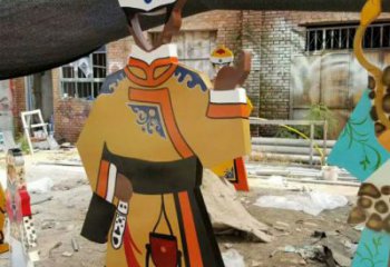 公園皮影銅雕廠家 街頭工藝品銅雕