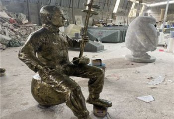 黃銅二胡銅雕廠家 仿古工藝品銅雕
