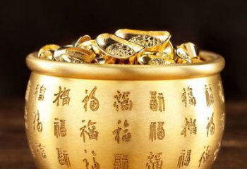 園林聚寶盆銅雕廠家 青銅工藝品銅雕