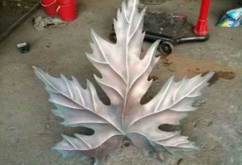 紫銅楓葉銅雕廠家 仿古工藝品銅雕