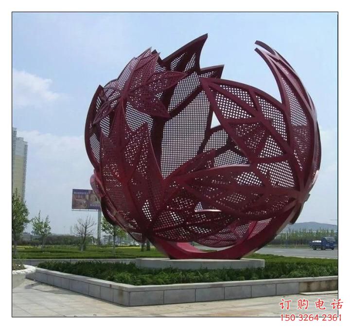 楓葉銅雕廠家 抽象工藝品銅雕