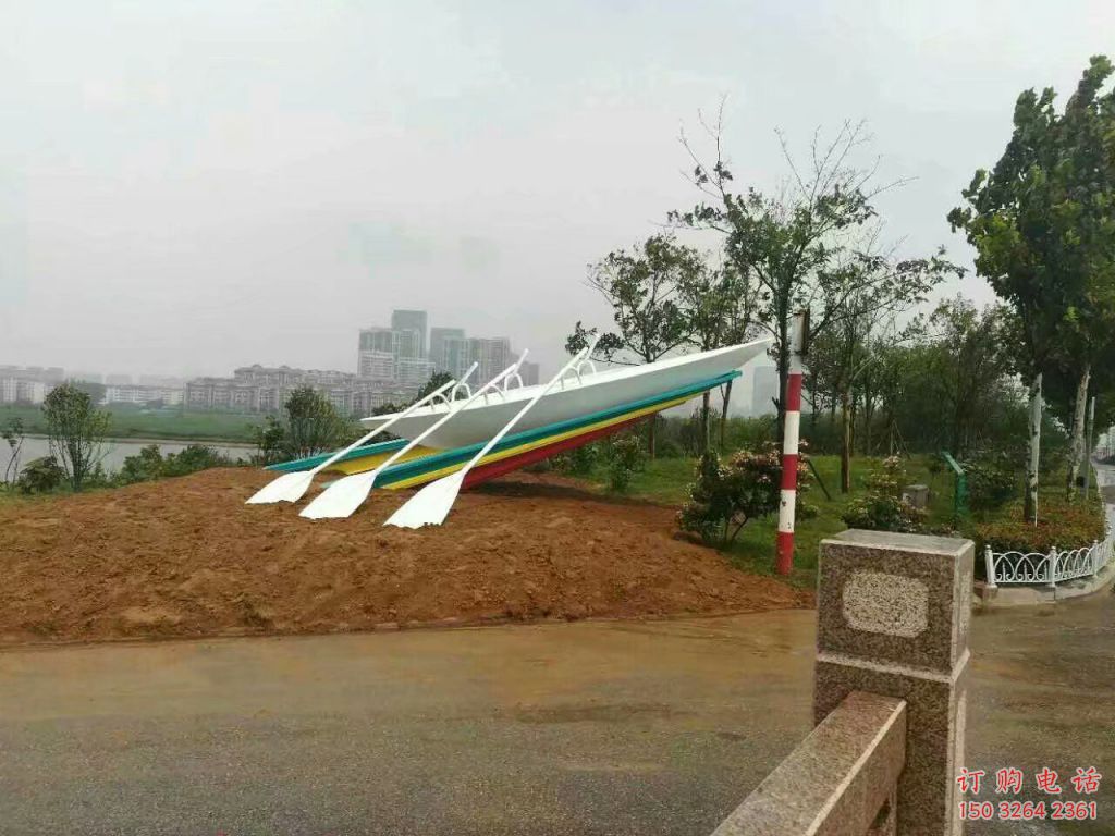 別墅船槳銅雕廠家 公園工藝品銅雕