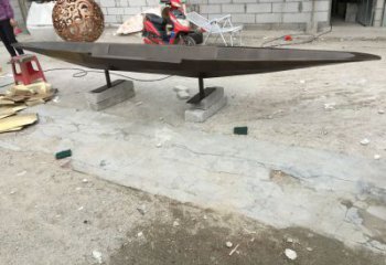園林帆船銅雕廠家 青銅工藝品銅雕