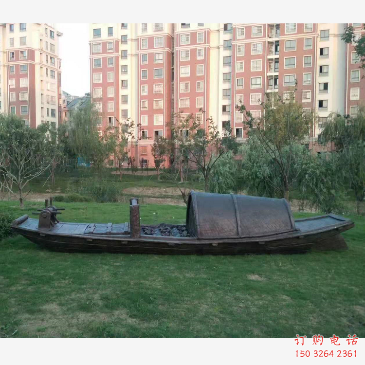 公園帆船銅雕廠家 街頭工藝品銅雕