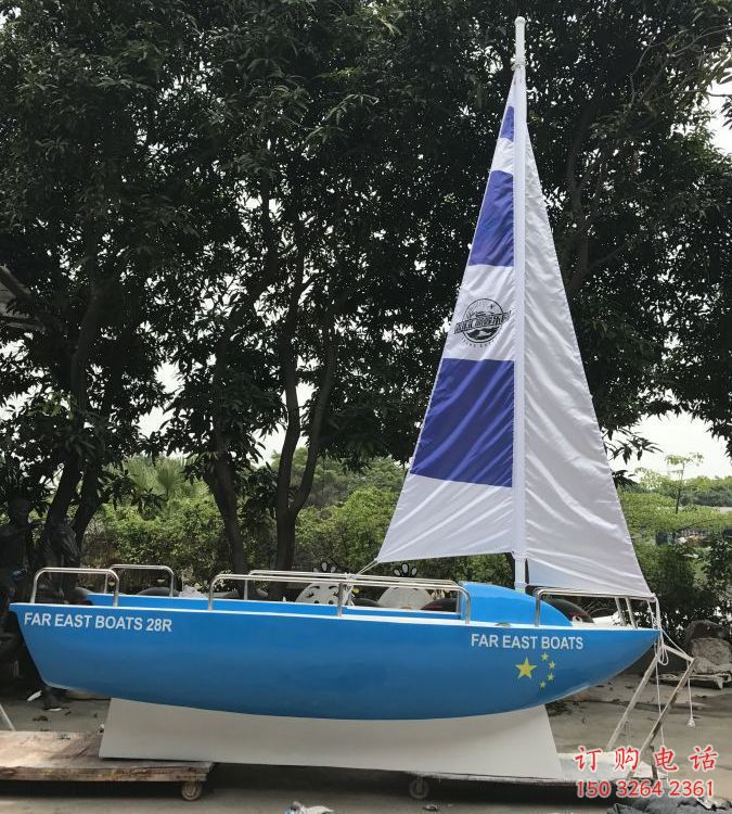 抽象輪船銅雕廠家 辦公室工藝品銅雕