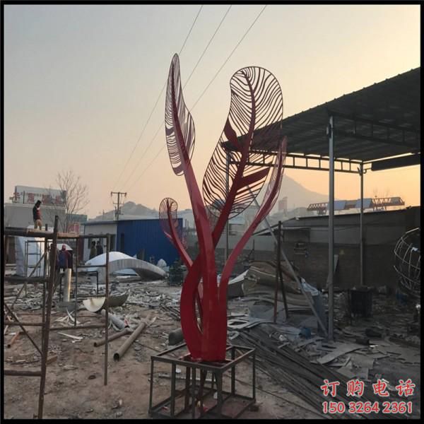 仿古樹葉銅雕廠家 彩繪工藝品銅雕