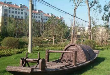 城市帆船銅雕廠家 黃銅工藝品銅雕