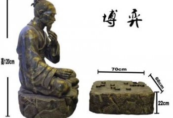 廣場(chǎng)象棋銅雕廠家 青銅工藝品銅雕