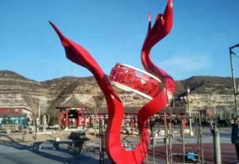 彩繪鑼鼓銅雕廠家 仿古工藝品銅雕