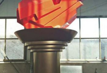 廣場(chǎng)星火銅雕廠家 青銅工藝品銅雕