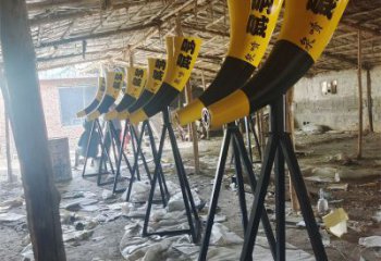 紫銅喇叭銅雕廠家 仿古工藝品銅雕