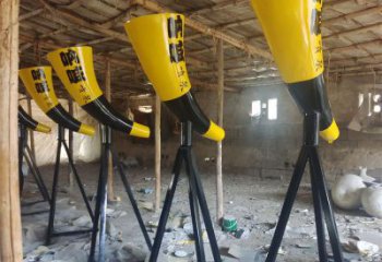 別墅喇叭銅雕廠家 公園工藝品銅雕