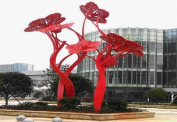 彩繪花瓣銅雕廠家 仿古工藝品銅雕