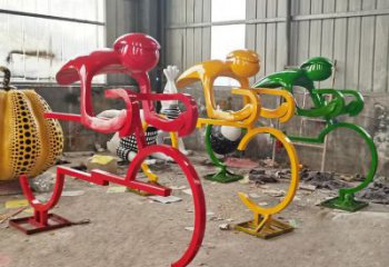 城市自行車銅雕廠家 黃銅工藝品銅雕