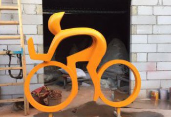 黃銅自行車銅雕廠家 仿古工藝品銅雕