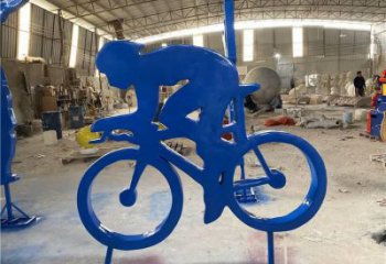 公園自行車銅雕廠家 街頭工藝品銅雕